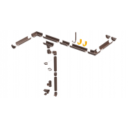 Гак торцевий / гак торцевий з додатковим монтажним отвором